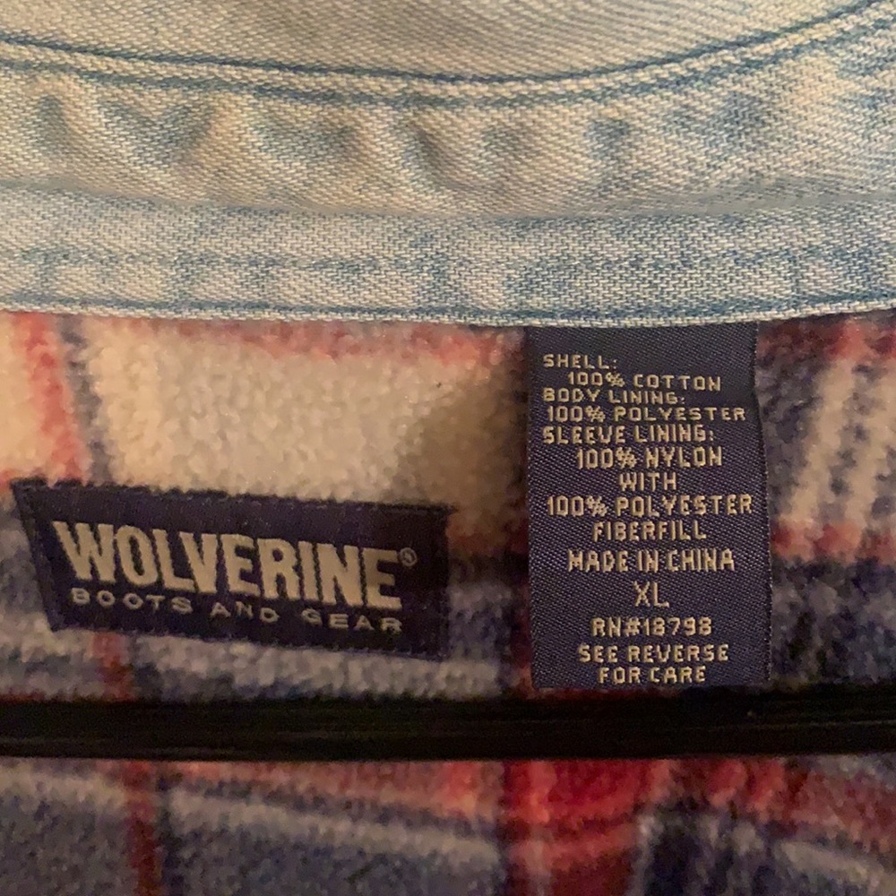 Wolverine Flannel Lined Shirt View 4